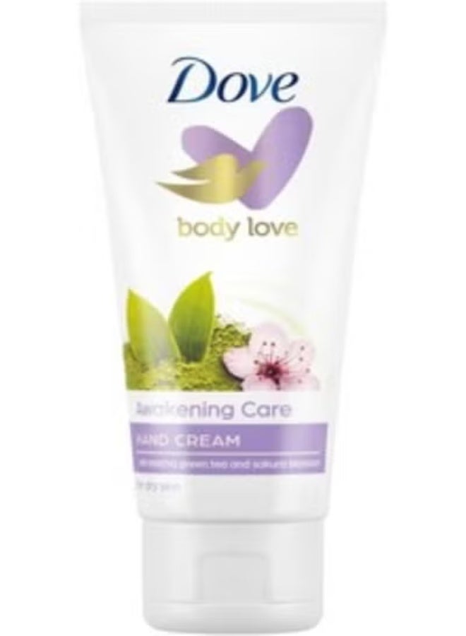 Awakening Care Hand Cream With Match Green Tea & Sakura Blossom 75ml